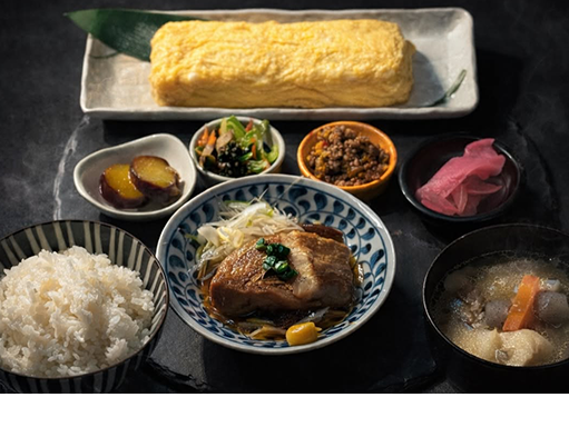 出汁と豚。御膳